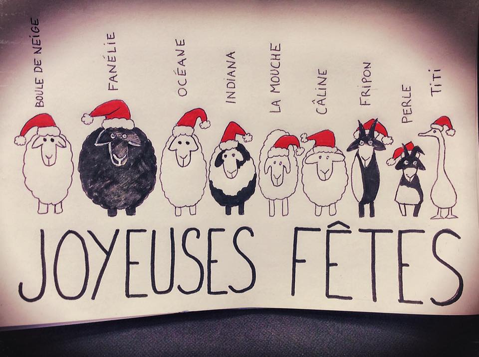 Joyeuses fêtes de fin d&rsquo;année ! – refuge Altervita, Ardèche
